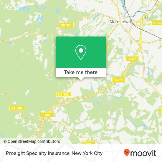 Prosight Specialty Insurance map