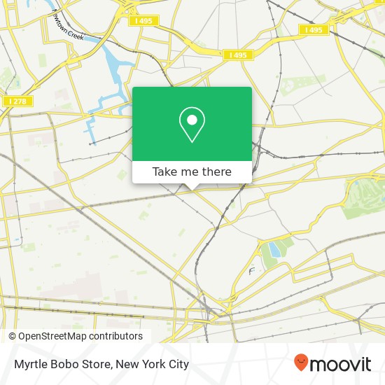 Myrtle Bobo Store map