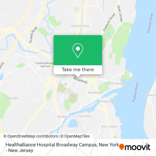 Healthalliance Hospital Broadway Campus map