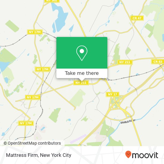 Mattress Firm map