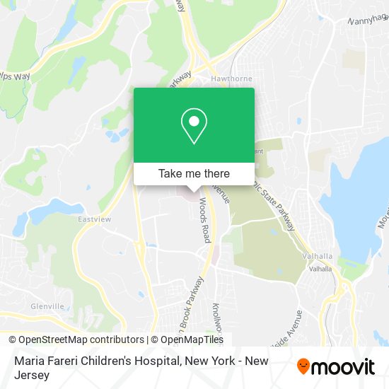 Mapa de Maria Fareri Children's Hospital