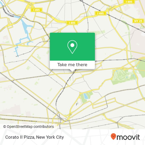 Mapa de Corato II Pizza