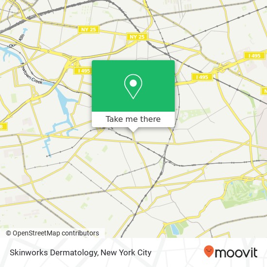 Mapa de Skinworks Dermatology