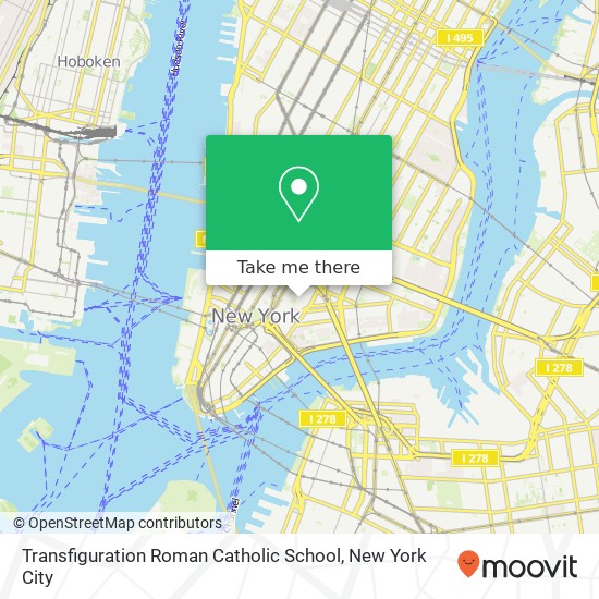 Transfiguration Roman Catholic School map