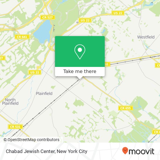 Mapa de Chabad Jewish Center