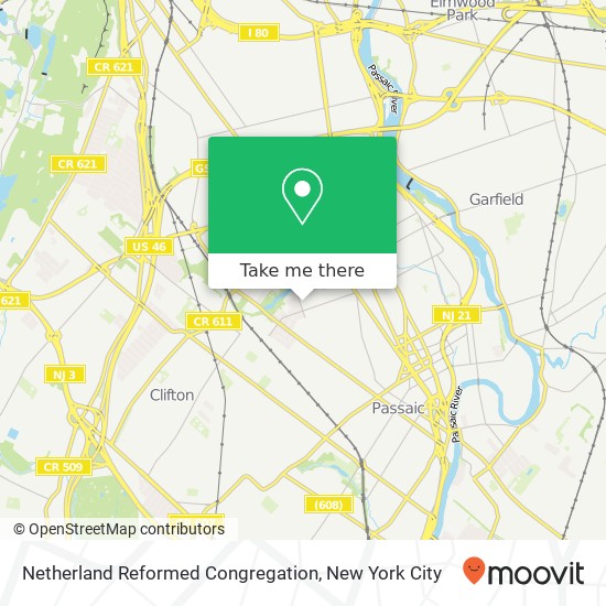 Mapa de Netherland Reformed Congregation