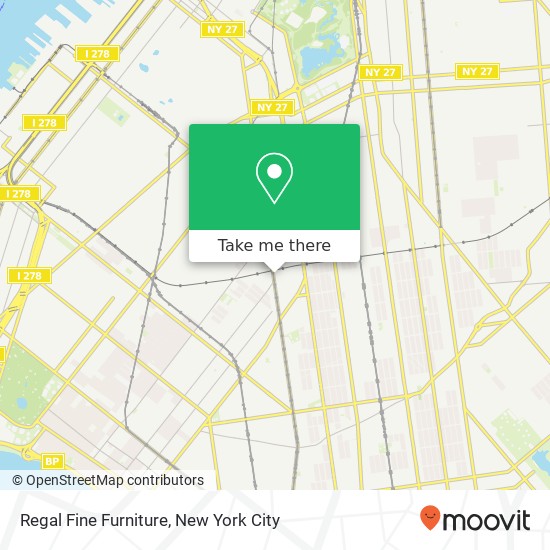 Regal Fine Furniture map