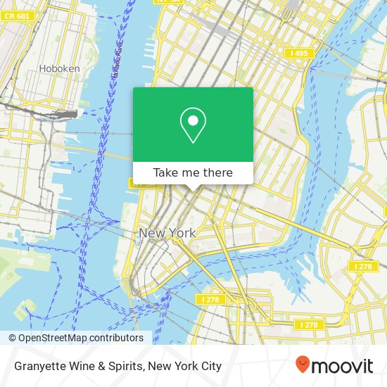 Granyette Wine & Spirits map