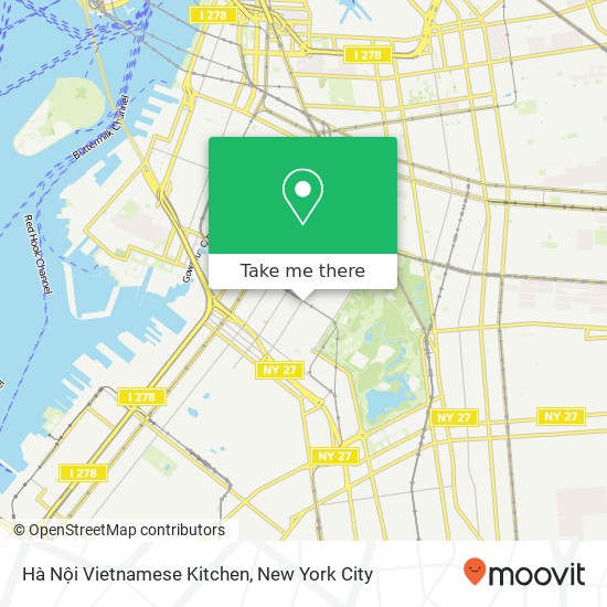 Hà Nội Vietnamese Kitchen map