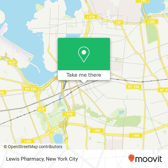Mapa de Lewis Pharmacy