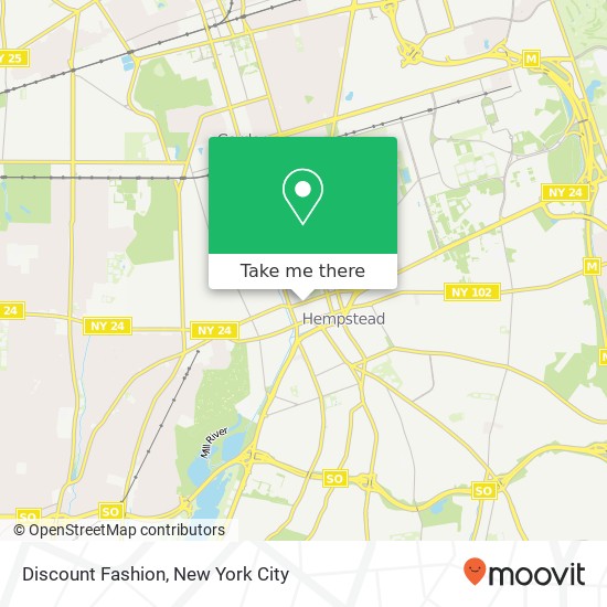 Discount Fashion map