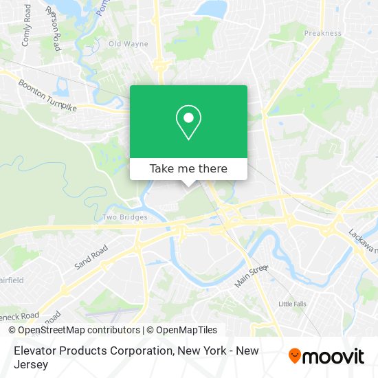 Elevator Products Corporation map