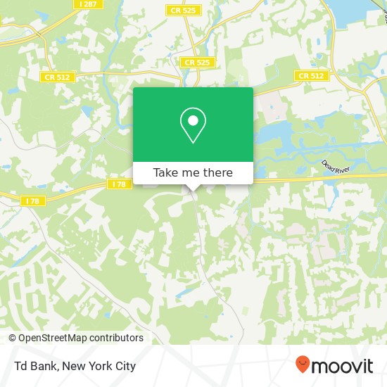 Td Bank map