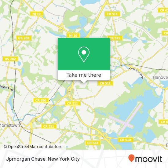 Jpmorgan Chase map