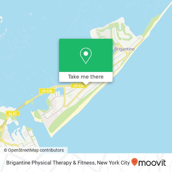 Mapa de Brigantine Physical Therapy & Fitness