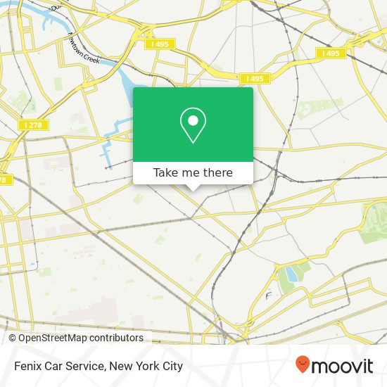 Mapa de Fenix Car Service