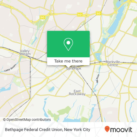 Bethpage Federal Credit Union map