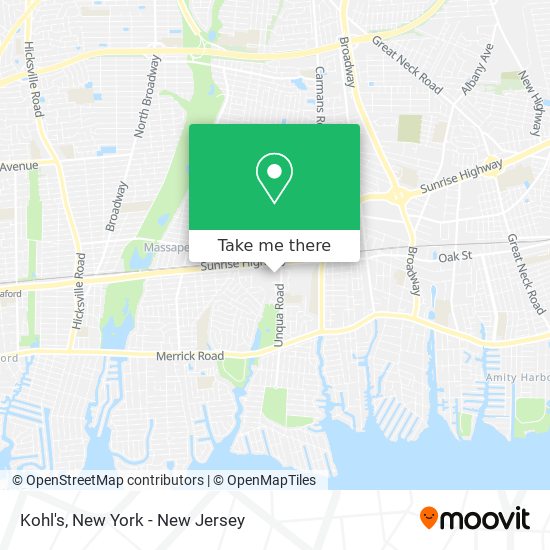 Kohl's map