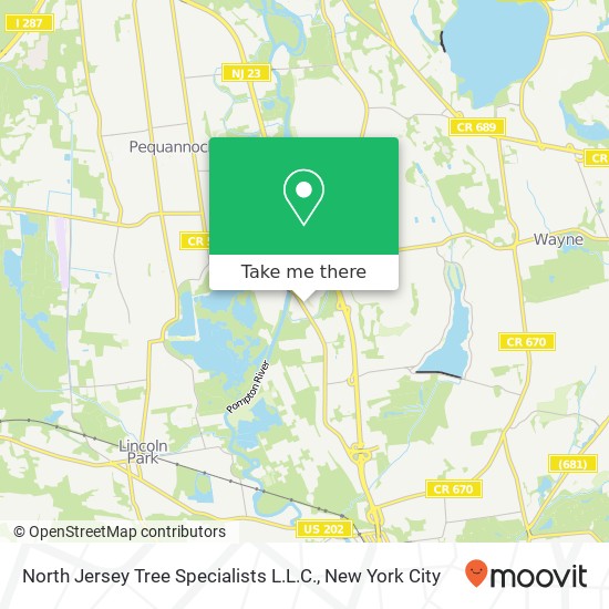 North Jersey Tree Specialists L.L.C. map