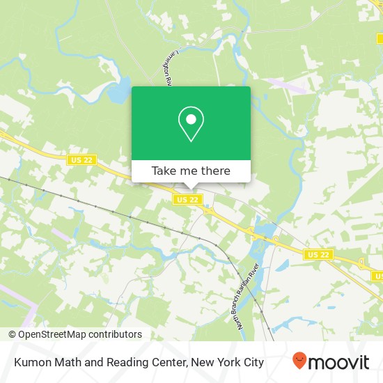 Mapa de Kumon Math and Reading Center