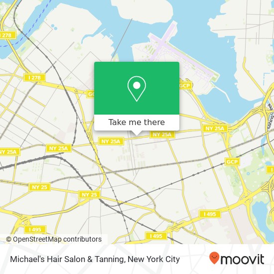 Michael's Hair Salon & Tanning map