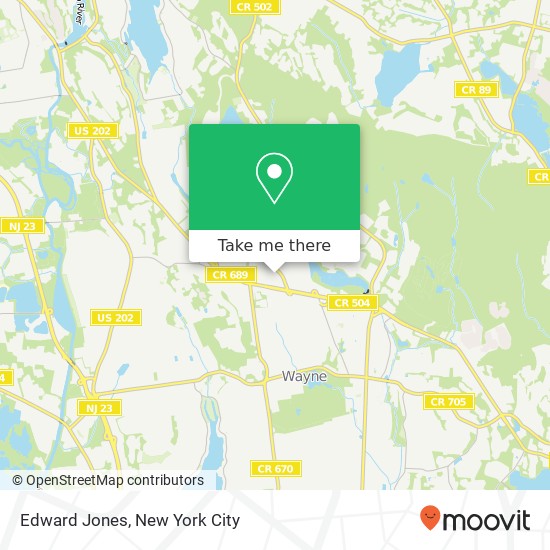 Edward Jones map