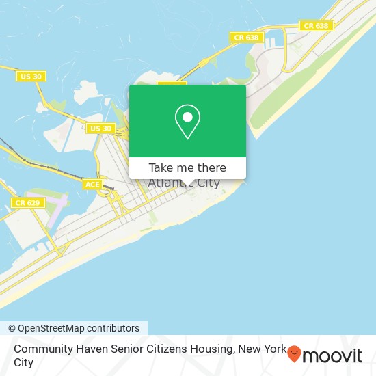 Mapa de Community Haven Senior Citizens Housing