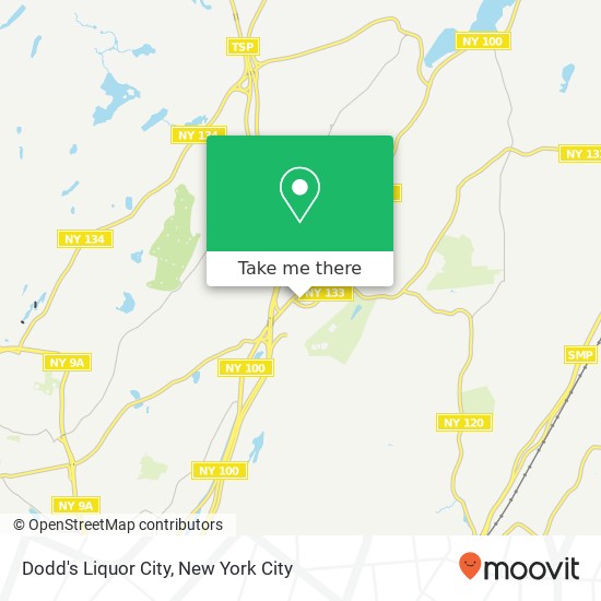 Dodd's Liquor City map