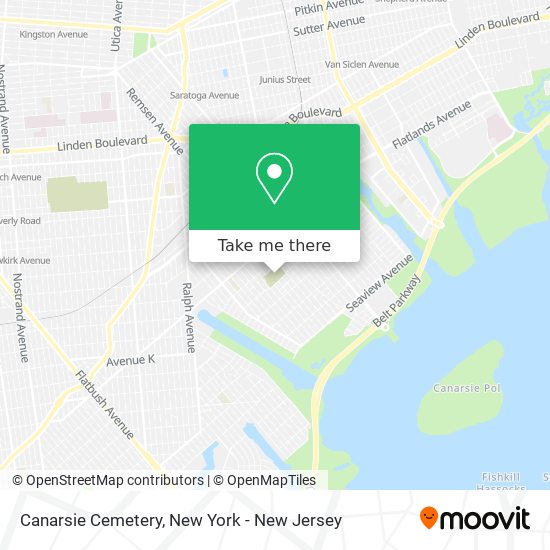 Canarsie Cemetery map