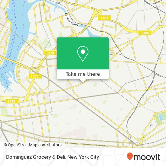 Mapa de Dominguez Grocery & Deli