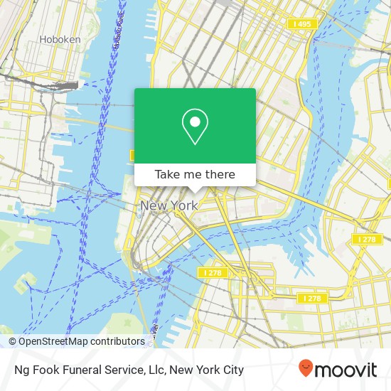 Ng Fook Funeral Service, Llc map