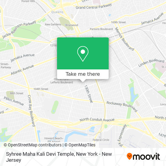 Mapa de Syhree Maha Kali Devi Temple