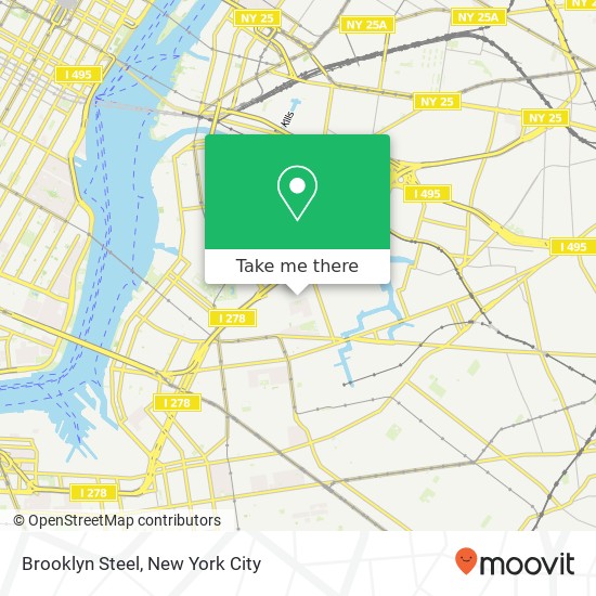 Brooklyn Steel map