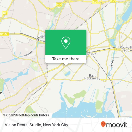Mapa de Vision Dental Studio