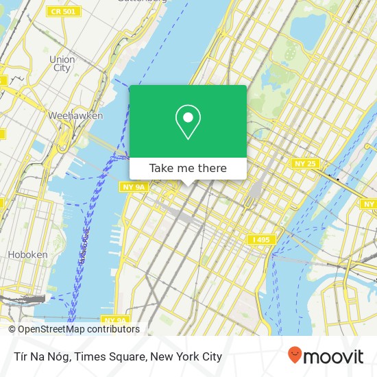 Mapa de Tír Na Nóg, Times Square