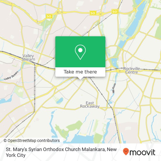 St. Mary's Syrian Orthodox Church Malankara map