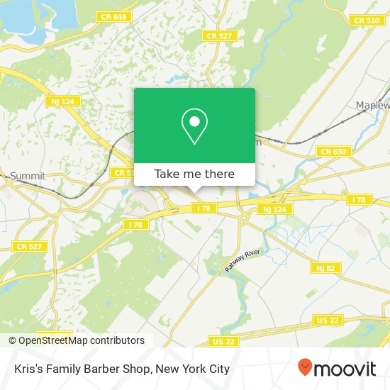 Mapa de Kris's Family Barber Shop