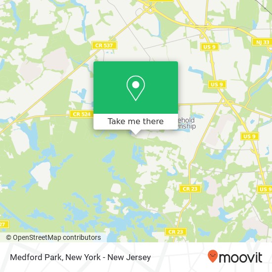 Medford Park map