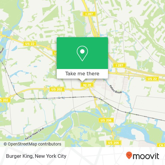 Burger King map