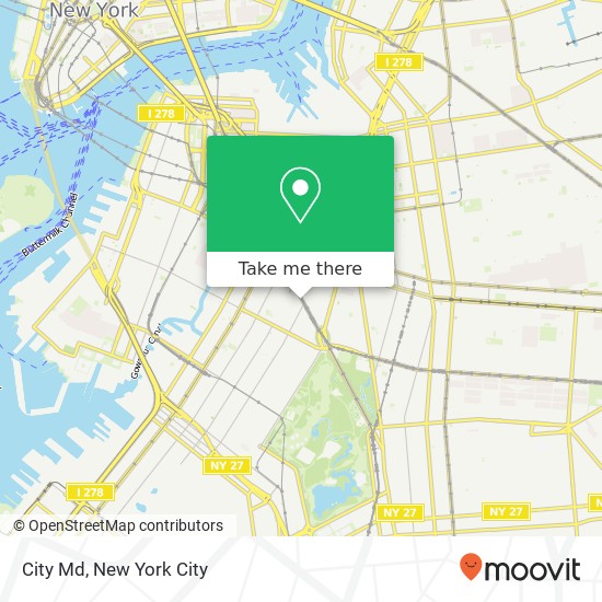 City Md map