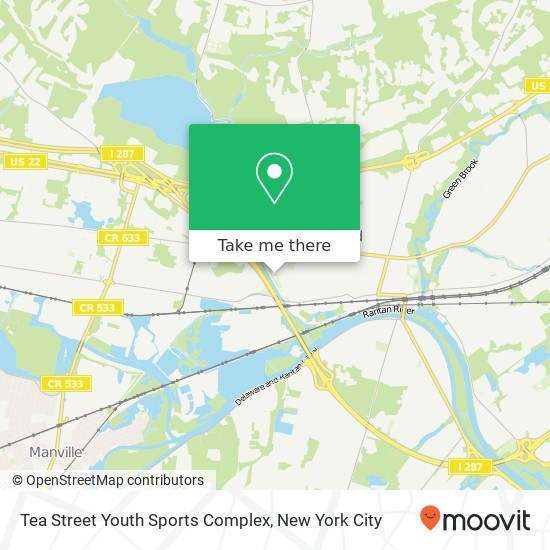 Tea Street Youth Sports Complex map