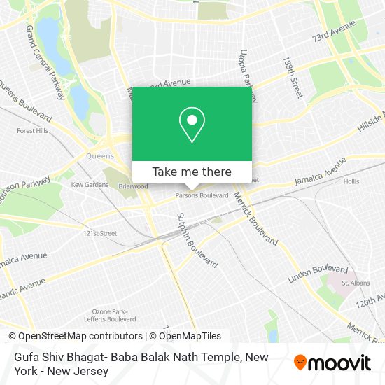 Mapa de Gufa Shiv Bhagat- Baba Balak Nath Temple