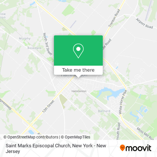 Mapa de Saint Marks Episcopal Church