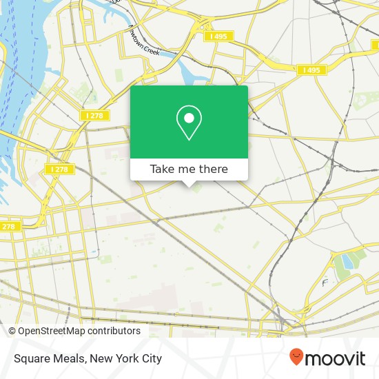Square Meals map