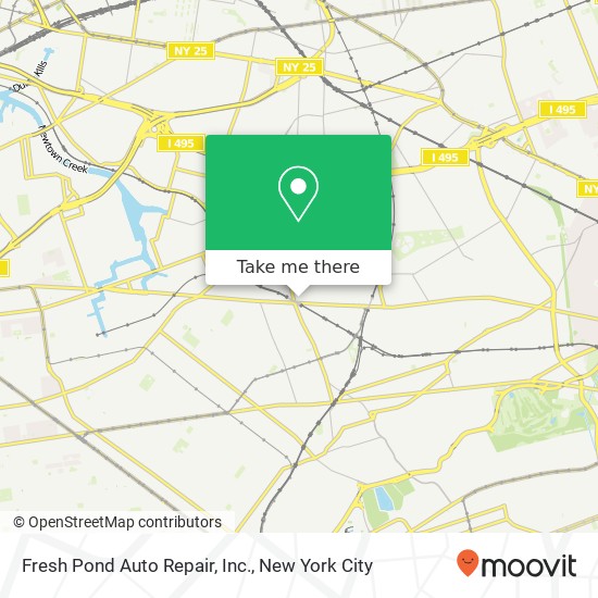 Fresh Pond Auto Repair, Inc. map