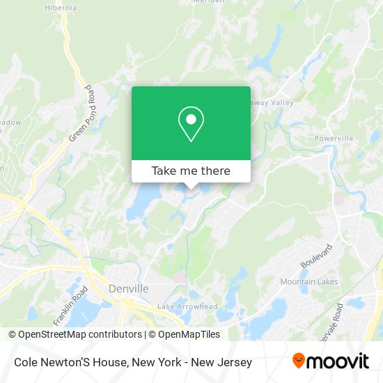 Mapa de Cole Newton’S House