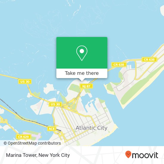 Mapa de Marina Tower