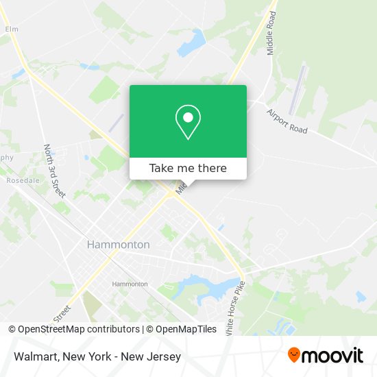 Walmart map