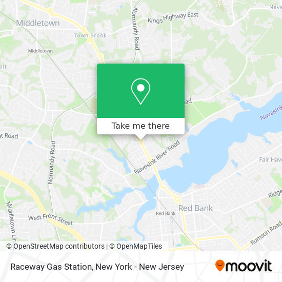 Raceway Gas Station map