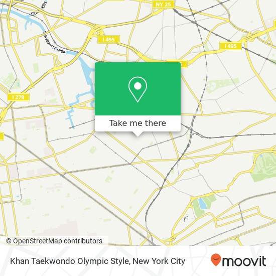 Mapa de Khan Taekwondo Olympic Style